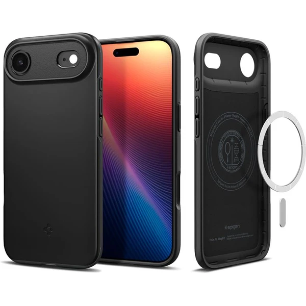 Spigen Thin Fit MagSafe kryt iPhone Air black - Puzdra - Hlavný obrázok