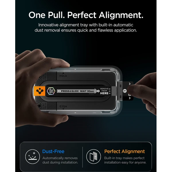Spigen Glass tR EZ Fit Pro HD sklo Samsung Galaxy S26 FE (2 ks) - Ochranné fólie a sklo - Obrázok d131ca6e6aec48d9841a72fac9f95b5c