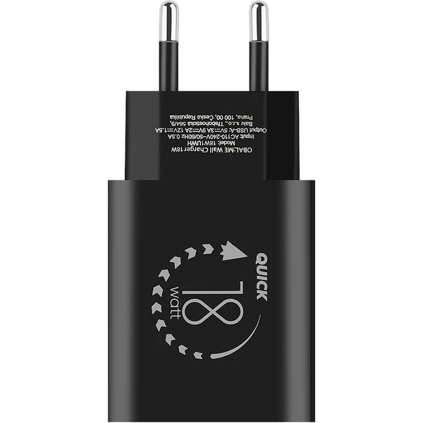 Obal:Me nabíjačka USB-A (18W) čierna - Nabíjačky - Obrázok d139a78c21d14f798fa396f8a6e04e43