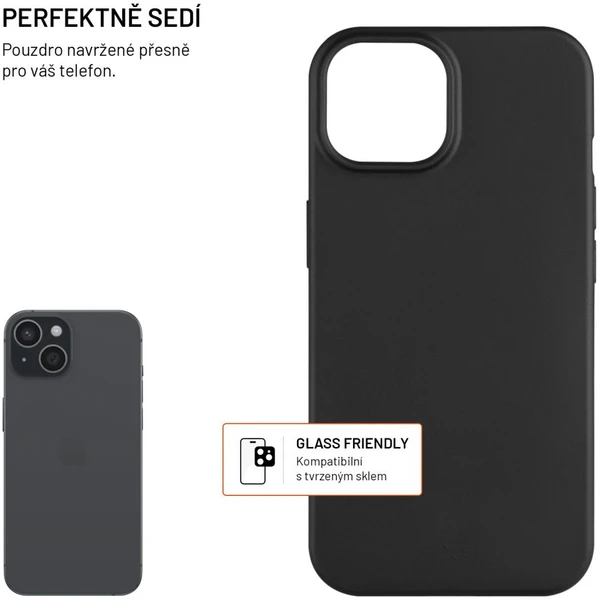 FIXED ReStory TPU recyklovaný kryt Apple iPhone 15 čierny - Puzdra - Obrázok d1584d16a6a1482f84a12a1014ce85f1