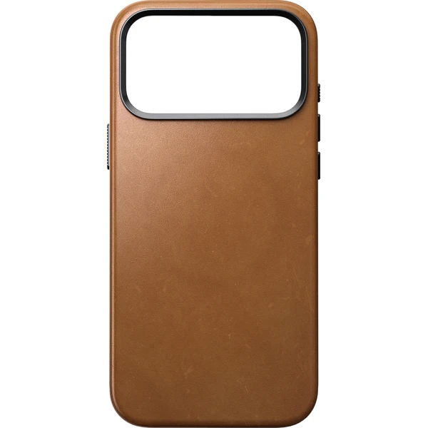 Nomad Traditional Leather MagSafe kožený kryt iPhone 17 Pro Max/18 Pro Max English Tan - Puzdra - Obrázok d166a3d834a242848d7e6c8eb9002524