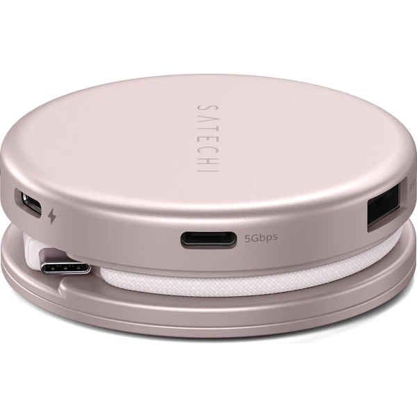 Satechi OntheGo 5-in-1 Multiport Adapter (MacBook Neo) ruměný - USB huby - Obrázok d1acb47bdd3545baacf1cefbc503a8cd