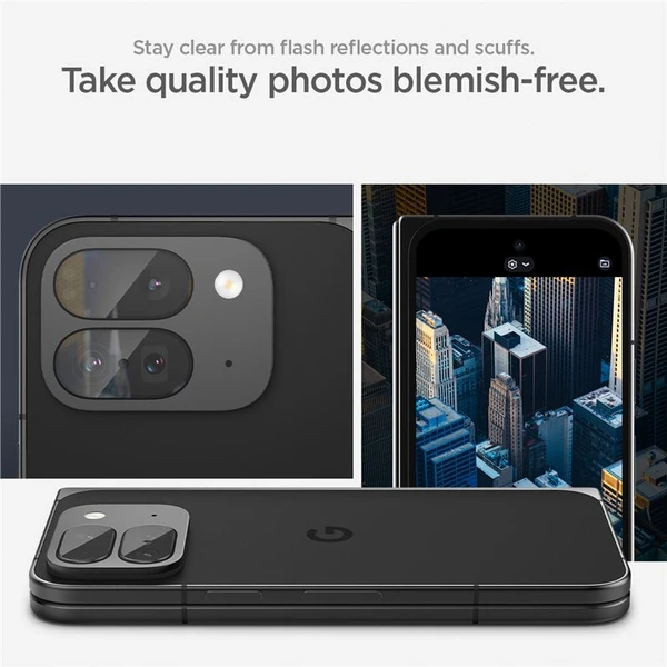 Spigen Glass TR EZ Fit Optik 2 Pack tvrdené sklo na fotoaparát Google Pixel 9 Pro Fold číre - Ochranné fólie a sklo - Obrázok d1c3666e59e94bc1abe269fffabad764