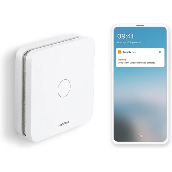 Netatmo Smart Carbon Monoxide Alarm inteligentný detektor oxidu uhoľnatého  - Senzory - Obrázok d1d3a730a546472a95e9238ca6e38ee9