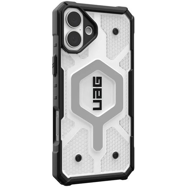 UAG Pathfinder Clear Magsafe kryt iPhone 16 Plus biely - Puzdra - Obrázok d1da4e99e5cd4144a93701a3cd8e3a54