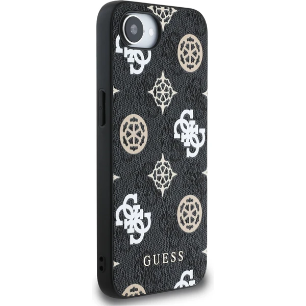 Guess PU 4G Peony MagSafe kryt iPhone 17e/16e čierny - Puzdra - Obrázok d1e63a357d4f425da3f8c96212335ce7