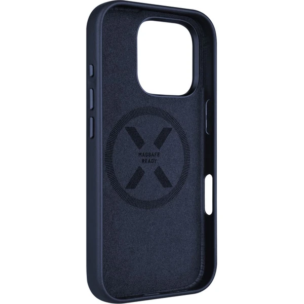 FIXED MagLeather kožený kryt s MagSafe Apple iPhone 16 Pro modrý - Puzdra - Obrázok d1e9d8e2338145d0bb6ee226e7e4f1f5