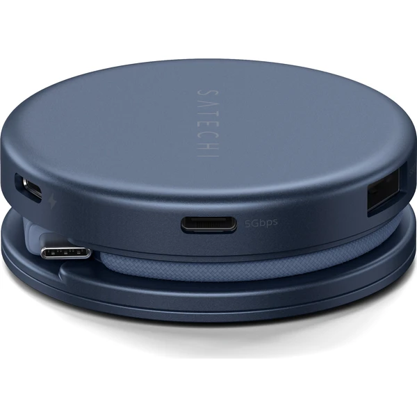 Satechi OntheGo 5-v-1 Multiport Adapter (1x HDMI 4K 60Hz, 1x USB-C až 5 Gbps, 1x USB-A 3.0 až - USB huby - Obrázok d1eb3a2aaa7a4c5e9fce3bd14faa14da