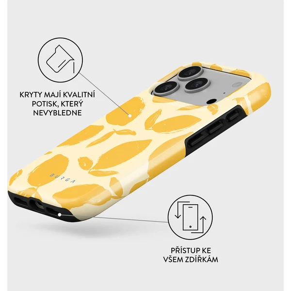 Burga Tough MagSafe kryt iPhone 17 Pro Lemon Tart - Puzdra - Obrázok d22c0be330f04c37ad3e002eb13551e1