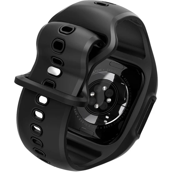 Spigen Liquid Air Pro kryt s remienkom Apple Watch 10/11 (46mm) čierny - Puzdra - Obrázok d22ece93534d47069651bfc1d25459dc
