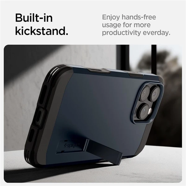 Spigen Tough Armor T MagSafe kryt iPhone 16 Pre modrý - Puzdra - Obrázok d2336a10aab544548d49373a9ce6e5f2