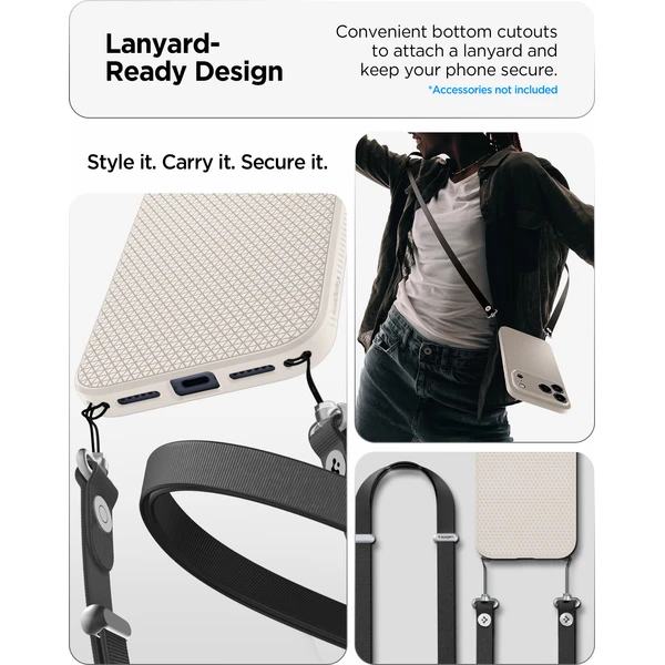 Spigen Liquid Air kryt iPhone 18 Pro Max/17 Pro Max natural titanium - Puzdra - Obrázok d243abac97ac4567a890329aa5a46c42
