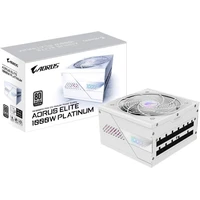 GIGABYTE AORUS ELITE P1000W 80+ Platinum biely - Zdroje