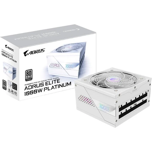 GIGABYTE AORUS ELITE P1000W 80+ Platinum biely - Zdroje - Hlavný obrázok