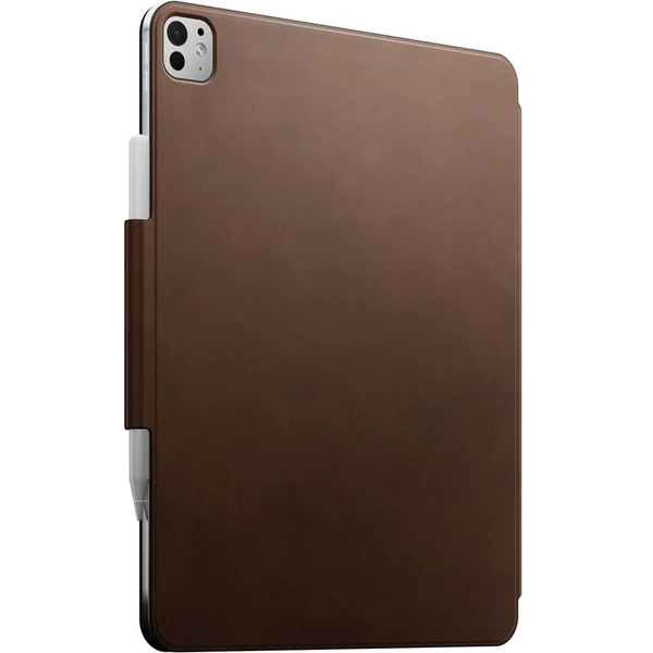 Nomad Leather Folio púzdro pre iPad Pro 13" (M4/M5) hnedé - Puzdra - Obrázok d26272694d9842119a80f9cc783b0b2e