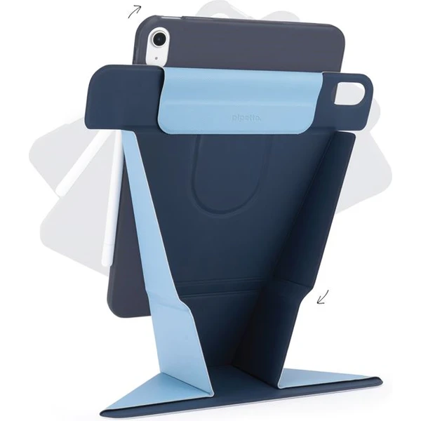 Pipetto Origami No6 Stand púzdro iPad 11" (2025)/10.9" (2022) tmavo modré - Puzdra - Obrázok d28cfcf732cc41e8bf6b540a55e41a73
