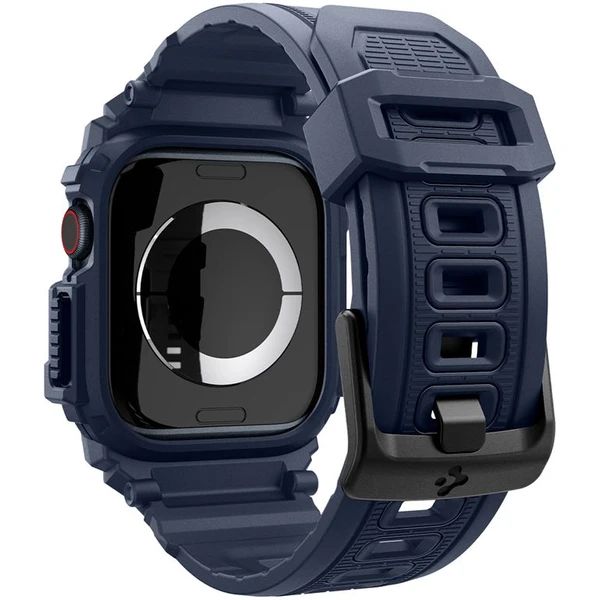 Spigen Rugged Armor Pro remienok s puzdrom Apple Watch 10/11 (42mm) modrý - Remienky - Obrázok d29840d70162485985f941f39d7b8e04