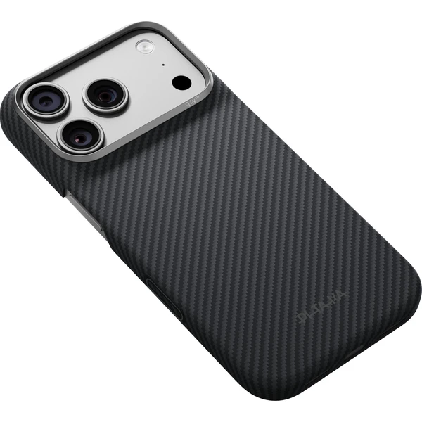 Pitaka Edge Case MagSafe kryt iPhone 18 Pro Black/Grey Twill - Puzdra - Obrázok d2bed7e596e947018748c10623c02ea6