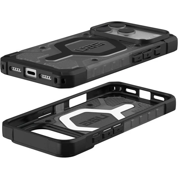 UAG Pathfinder Clear Magsafe kryt iPhone 17 Pro dymový/čierny - Puzdra - Obrázok d2c353faabd84e218e3b16678da428ec