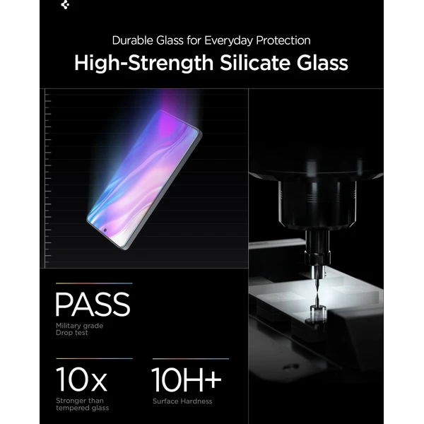 Spigen Glass tR EZ Fit Pro (Proti odleskom) sklo Samsung Galaxy S26 Ultra priehľadné (2 ks) - Ochranné fólie a sklo - Obrázok d2c3db6591a54553bba7b96c97424df0