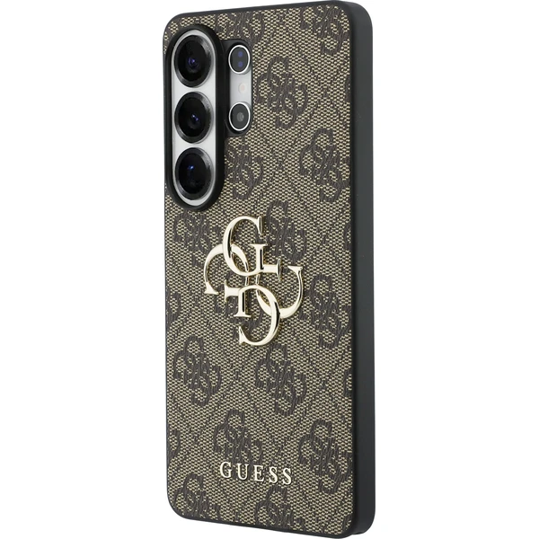 Guess PU 4G Metal Logo kryt Samsung Galaxy S26 Ultra hnedý - Puzdra - Obrázok d2c81acbcbe74ec693d28b8dbd86e928