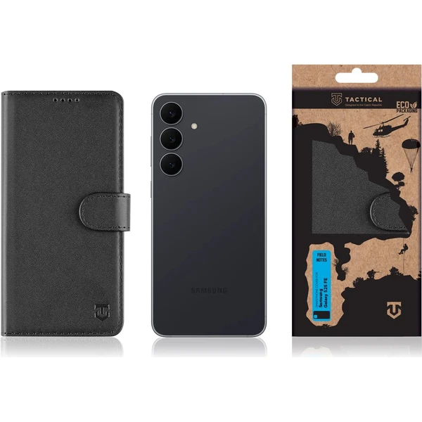 Tactical Field Notes púzdro Samsung Galaxy S25 FE čierne - Puzdra - Obrázok d2c99f899ecf45299d116d46b5dbf355