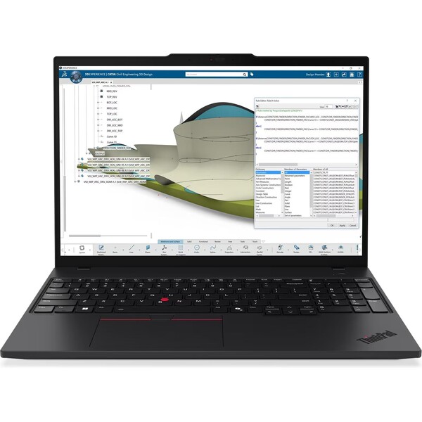 E-shop Lenovo ThinkPad P16s Gen 4 (21QR003ECK) čierny - 3 roky Premier Support po registrácii