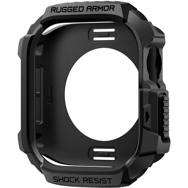 Spigen Rugged Armor 2 púzdro Apple Watch 11 (46mm) matte black - Puzdra - Obrázok d32e5b96ad19449e9a0f3442ca35f5bd