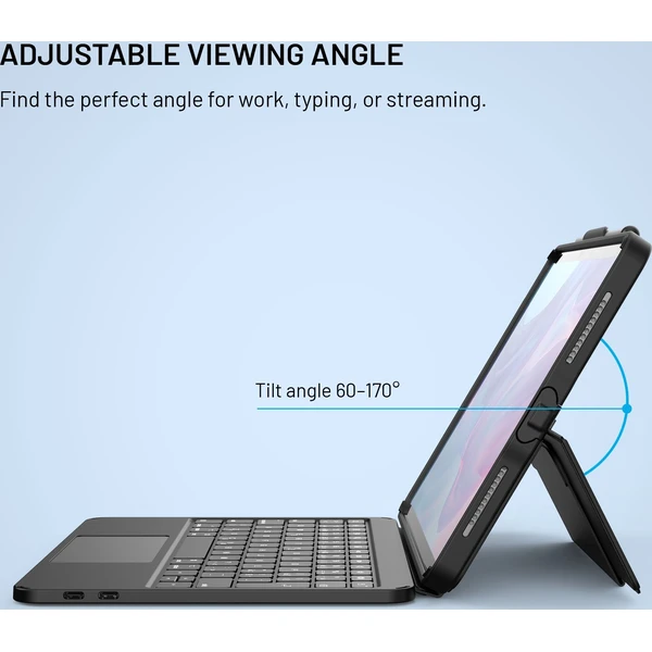 FIXED Typee Enduro puzdro s USB-C klávesnicou iPad Pro 11" (2018-2022)/iPad Air 11" (2020-2026), CZ - Puzdra s klávesnicou - Obrázok d3329bb7494b49f2957a97659e6ba094
