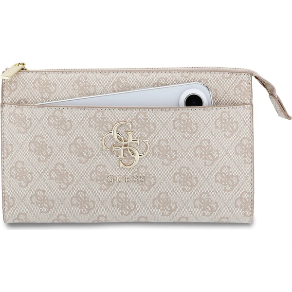 Guess PU 4G Metal Logo kabelka na telefón ružová - Crossbody - Obrázok d343d7e3361b4464aee585ad33881e38