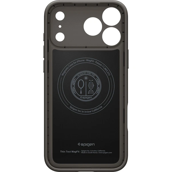 Spigen Thin Fit MagSafe kryt iPhone 18 Pro Max/17 Pro Max gunmetal - Puzdra - Obrázok d3810a141613452eaa05d9ce7c46f26d