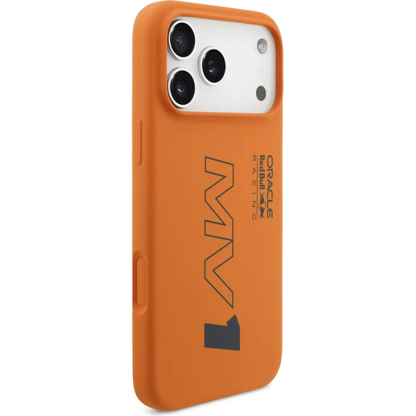 Oracle Red Bull Racing Silicone MV1 MagSafe kryt iPhone 17 Pro Max oranžový - Puzdra - Obrázok d3830b6fef094dd4b5ad43b5828d5d4f