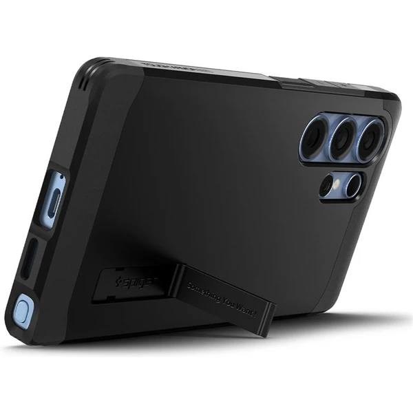 Spigen Tough Armor MagSafe kryt Samsung Galaxy S25 Ultra čierny - Puzdra - Obrázok d384bc8245ad48669b56191945e76174