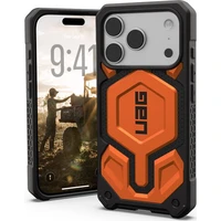 UAG Monarch Pro MagSafe Kevlar kryt iPhone 17 Pro oranžový - Puzdra