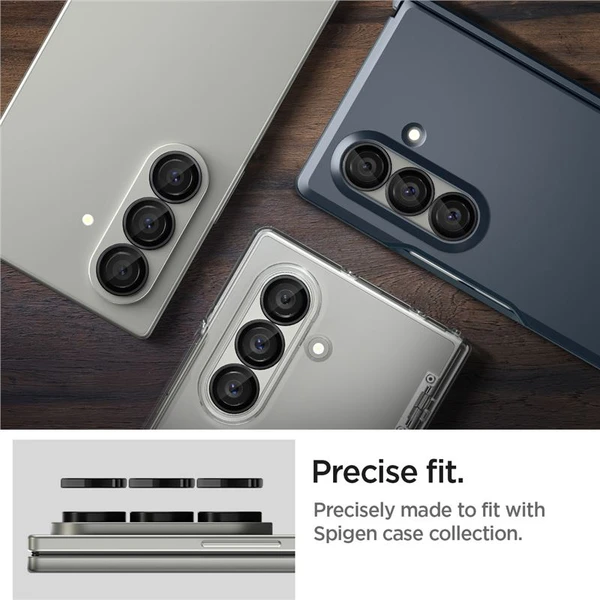 Spigen Glass TR EZ Fit Optik Pre HD sklo Samsung Galaxy Z Fold7 čierne (2 ks) - Ochranné fólie a sklo - Obrázok d38967b23af7476e8b77ae3364798015