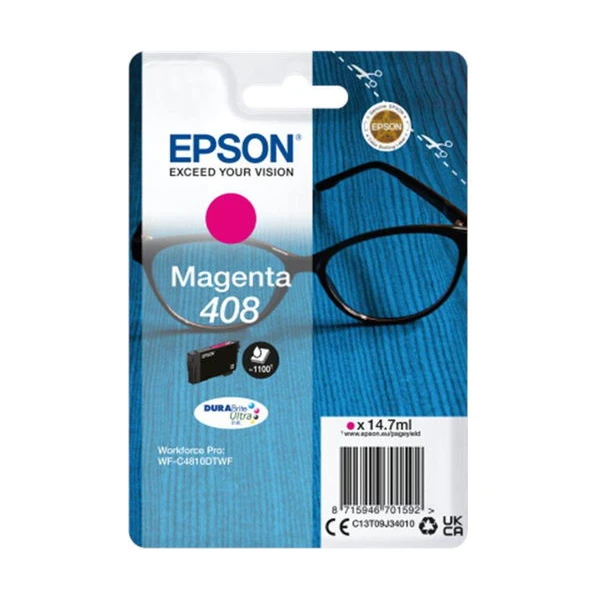 Epson 408 Spectacles DURABrite Ultra Purpurový - Tonery - Hlavný obrázok