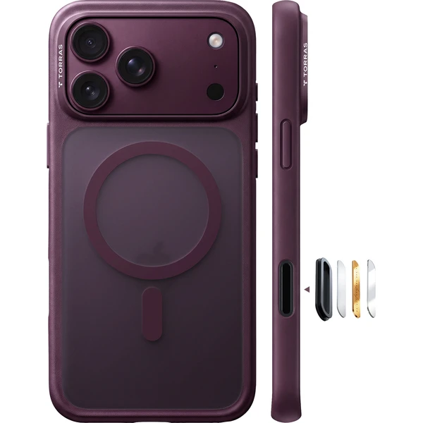 Torras Guardian-Mag, fialový - iPhone 2026 Pro - Puzdra - Hlavný obrázok