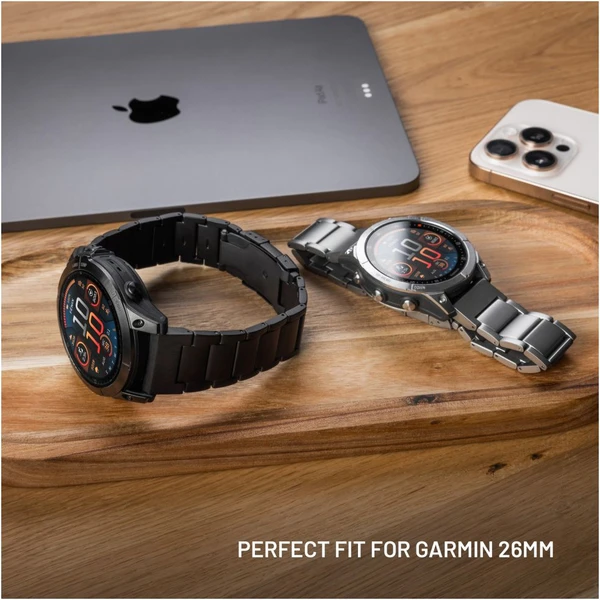 FIXED Titanium Strap titánový remienok Garmin QuickFit 26mm, prírodný titán - Remienky - Obrázok d3aad1fd032f448da4911eb546911354