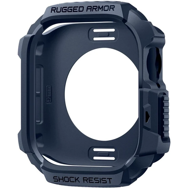 Spigen Rugged Armor 2 puzdro Apple Watch 11 (42mm) navy blue - Puzdra - Obrázok d3d73fd3013c45f191390485b63b7b2c