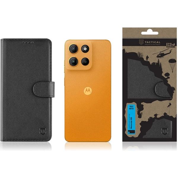 Tactical Field Notes púzdro Motorola G15 čierne - Puzdra - Obrázok d3e2f829809e4d4aa04bb79e96a59ba9