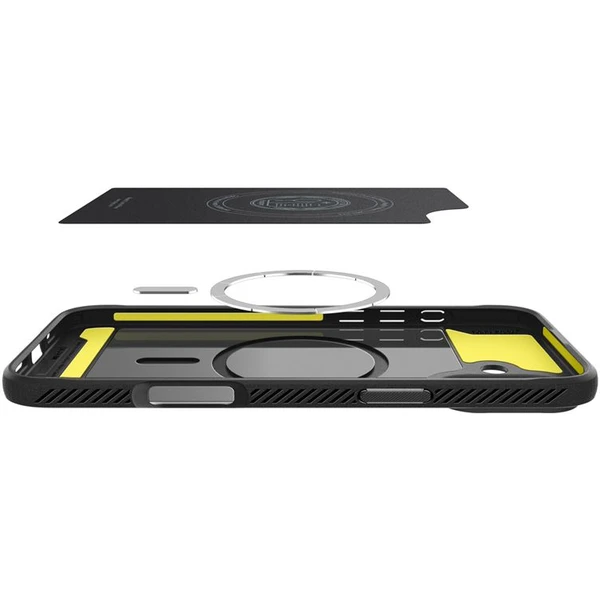 Spigen Rugged Armor MagSafe kryt iPhone 16 matte black - Puzdra - Obrázok d3fa184bef26441ea93327384471e6af