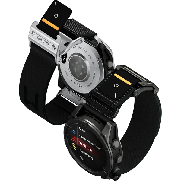 Aulumu C11 Mag-Buckle Slim remienok Garmin Watch (QuickFit 26mm) Black Buckle/Black Strap - Remienky - Obrázok d406332e9df84eec9cbd46327470405a