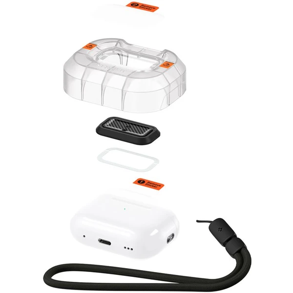 Spigen Lock Fit M puzdro AirPods Pro (2nd/1st Gen) karbón - Puzdra - Obrázok d43093c5fc9c4d1baf2bc26d22d5a7e8