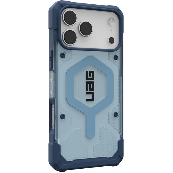 UAG Pathfinder Clear Magsafe kryt iPhone 17 Pro Max modrý - Puzdra - Obrázok d43696af0738497c901be2cac75596bc