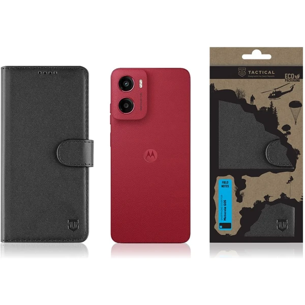 Tactical Field Notes púzdro Motorola G05/E15 čierne - Puzdra - Obrázok d440d12ecc4f4ed7acbd02a1b9e68cc6