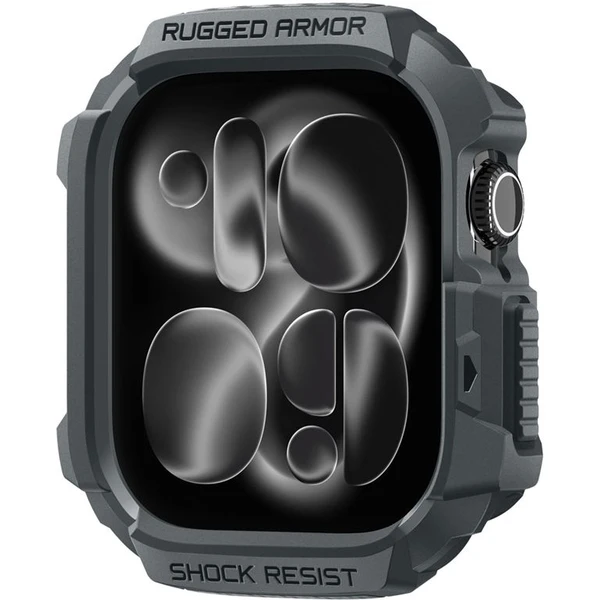 Spigen Rugged Armor 2 puzdro Apple Watch 11 (46mm) dark gray - Puzdra - Obrázok d452ed127776430fa2807a2b3120c7bf