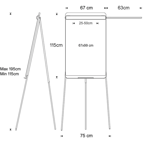 Rocada Natural NAT0610 magnetický flipchart - Flipcharty - Obrázok d4605f3999824fe5b60350e96249a742