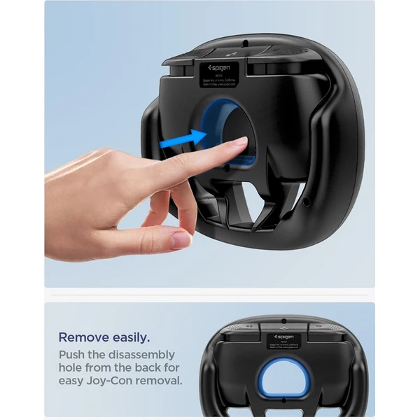 Spigen Joy-Con Handle NS101 volanty pre Nintendo Switch 2 čierne - Konzolové príslušenstvo - Obrázok d463ee60edd84551a46e3a051d5590c0