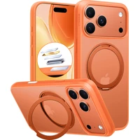 Torras Ostand Pro MagSafe kryt iPhone 17 Pro Max energy oranžová - Puzdra