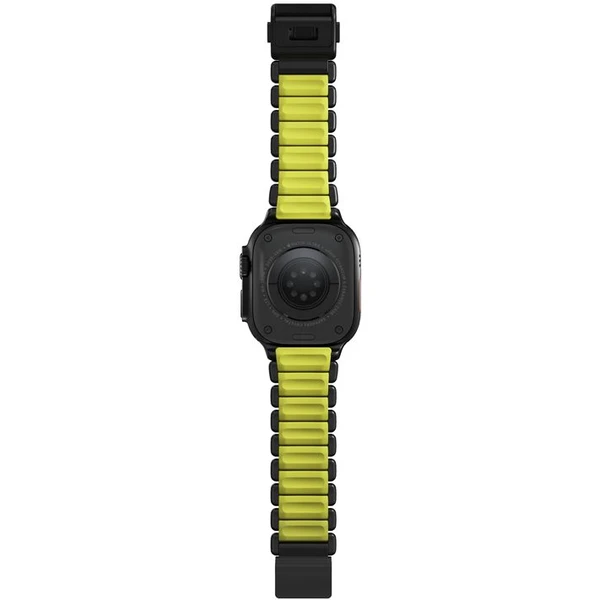 Nomad Stratos Band FKM remienok Apple Watch 45/46/49mm Black Titanium/Volt - Remienky - Obrázok d4904510b79140569740078202c3c028